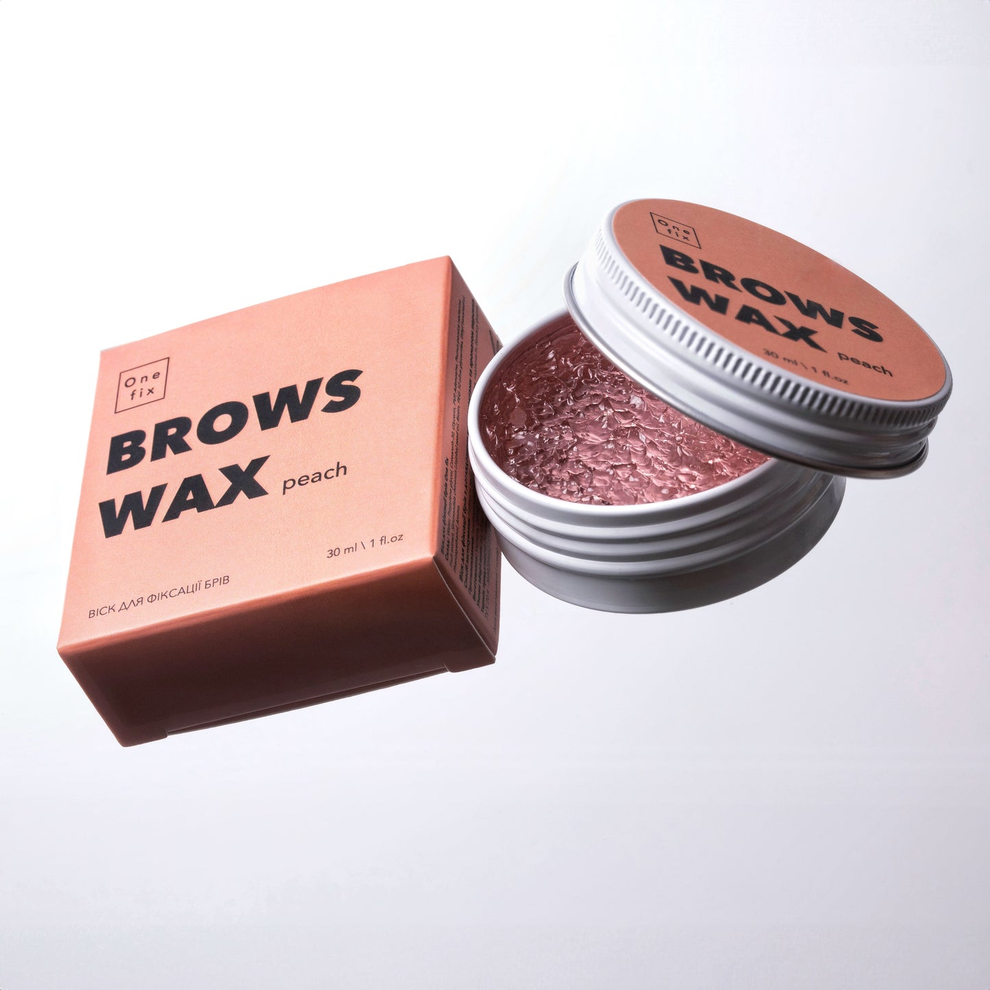 Wax for fixing eyebrows One fix brows wax peach